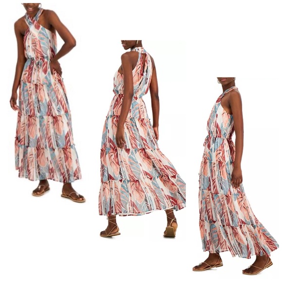 INC International Concepts Dresses & Skirts - NWT Printed Halter Dress, Inc International Concepts, Small
